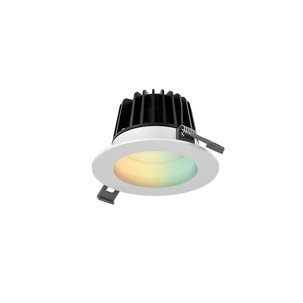 Dals Lighting SM-RGR4WH 4 Inch Smart RGB+CCT LED Regressed Recessedl light in White