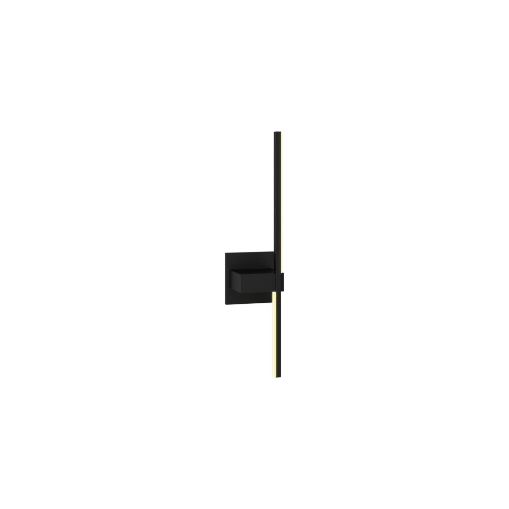 Dals Lighting STK21-3K-BK 21 Inch Linear LED Wall Sconce in Black