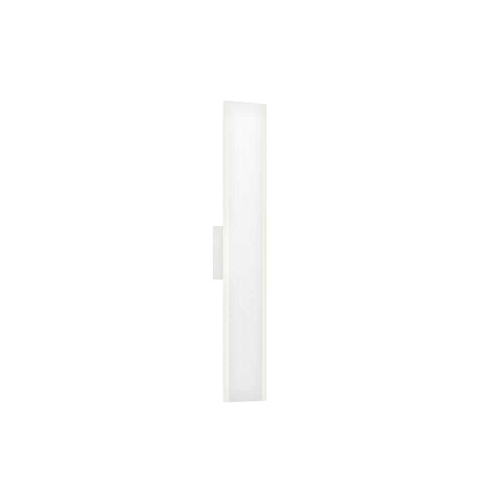 Dals Lighting SWS24-3K-WH 24 Inch Rectangular LED Wall Sconce in White