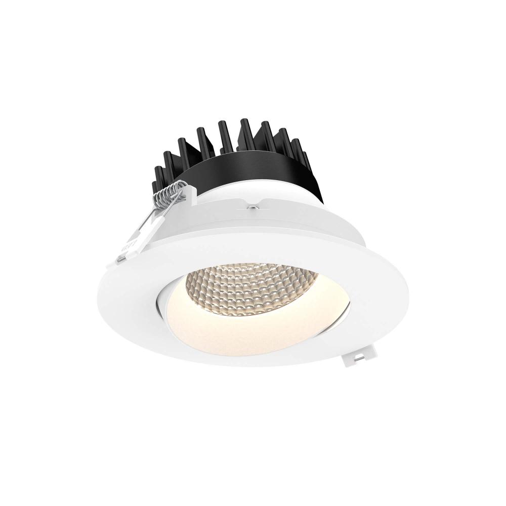 Dals Lighting GBR04-DW-WH 4" Gimbal Recessed Dim to Warm - White