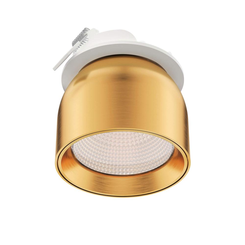 Dals Lighting GSP3-CC-GD Multi CCT Round gimbal recessed light - Gold