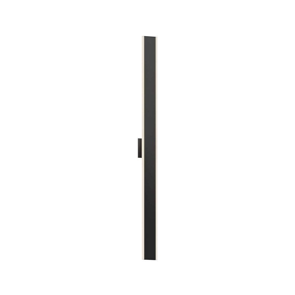 Dals Lighting SWS48-CC-BK Slim Decorative Outdoor Modern Wall Sconce 5cct in Black