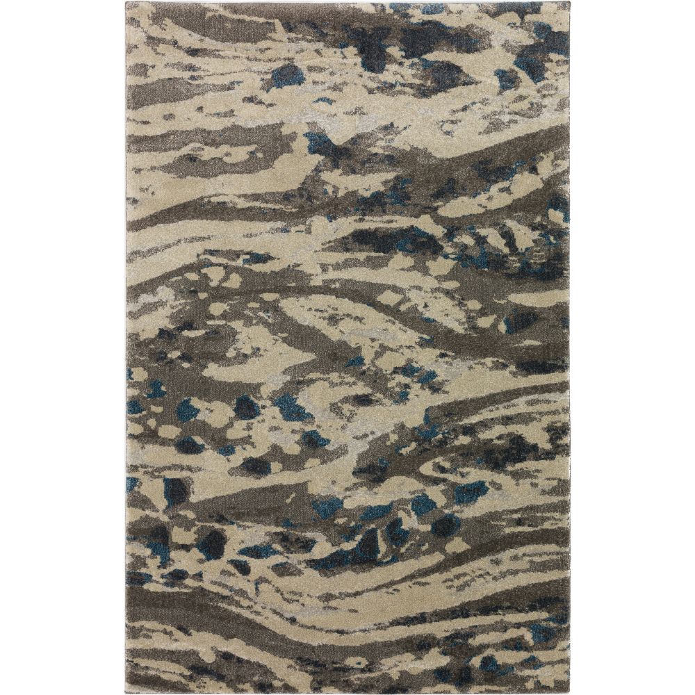 Dalyn Rugs UP2 Upton 5 Ft. 3 In. X 7 Ft. 7 In. Rectangle Rug in Pewter