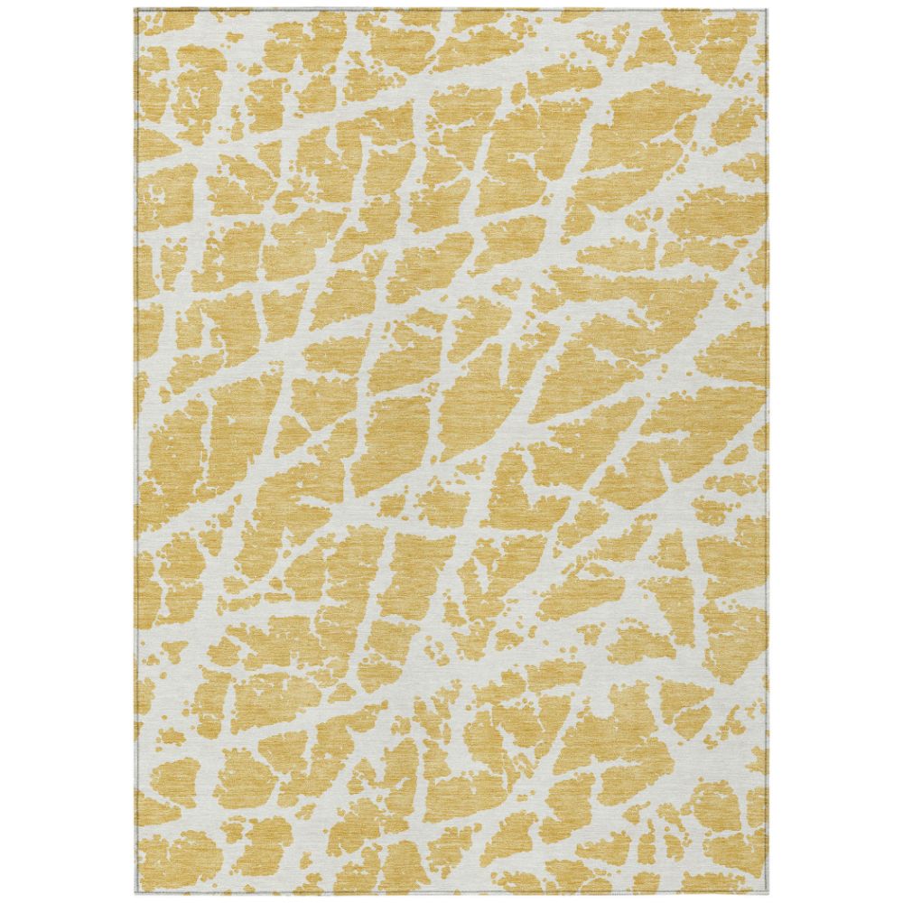 Dalyn Rugs ACN501 Machine Washable Indoor/Outdoor Chantille ACN501 Gold 10