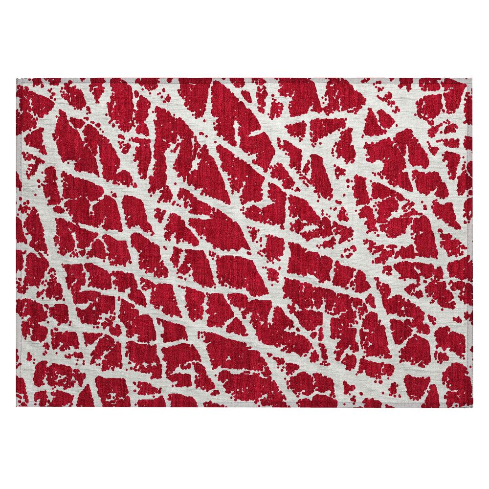 Dalyn Rugs ACN501 Machine Washable Indoor/Outdoor Chantille ACN501 Red 1