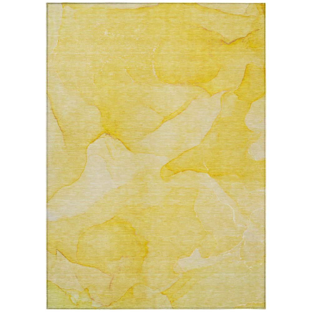 Dalyn Rugs ACN509 Machine Washable Indoor/Outdoor Chantille ACN509 Gold 3