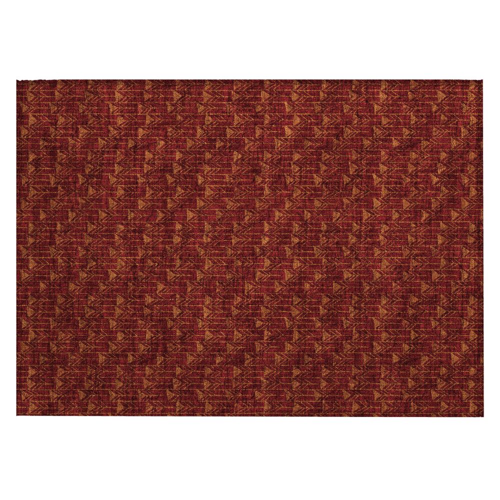 Dalyn Rugs ACN514 Machine Washable Indoor/Outdoor Chantille ACN514 Red 1