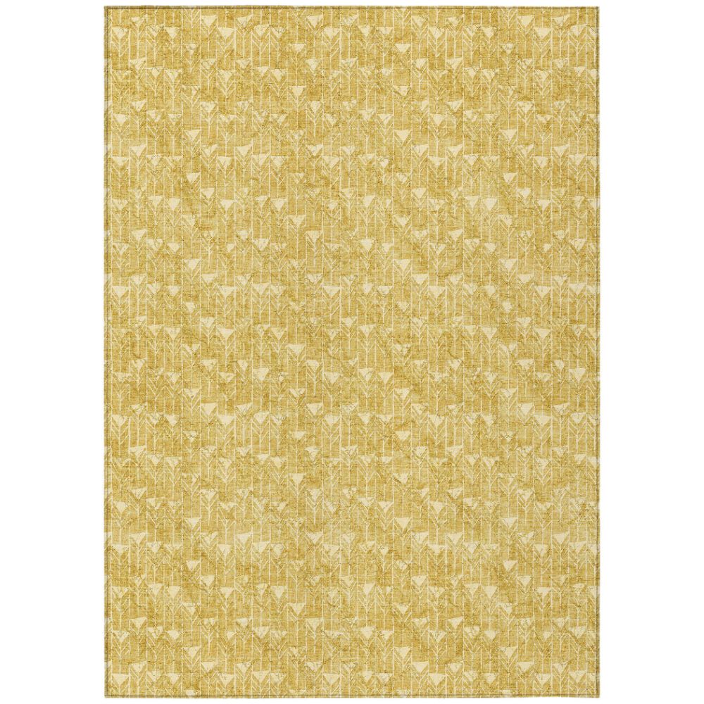 Dalyn Rugs ACN514 Machine Washable Indoor/Outdoor Chantille ACN514 Gold 3