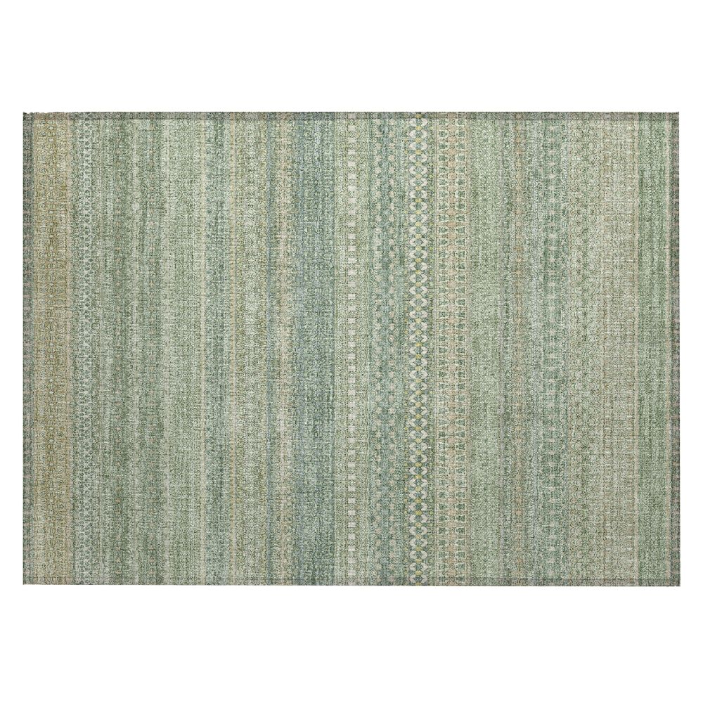 Dalyn Rugs ACN527 Machine Washable Indoor/Outdoor Chantille ACN527 Green 1