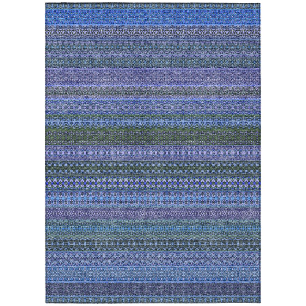 Dalyn Rugs ACN527 Machine Washable Indoor/Outdoor Chantille ACN527 Blue 5