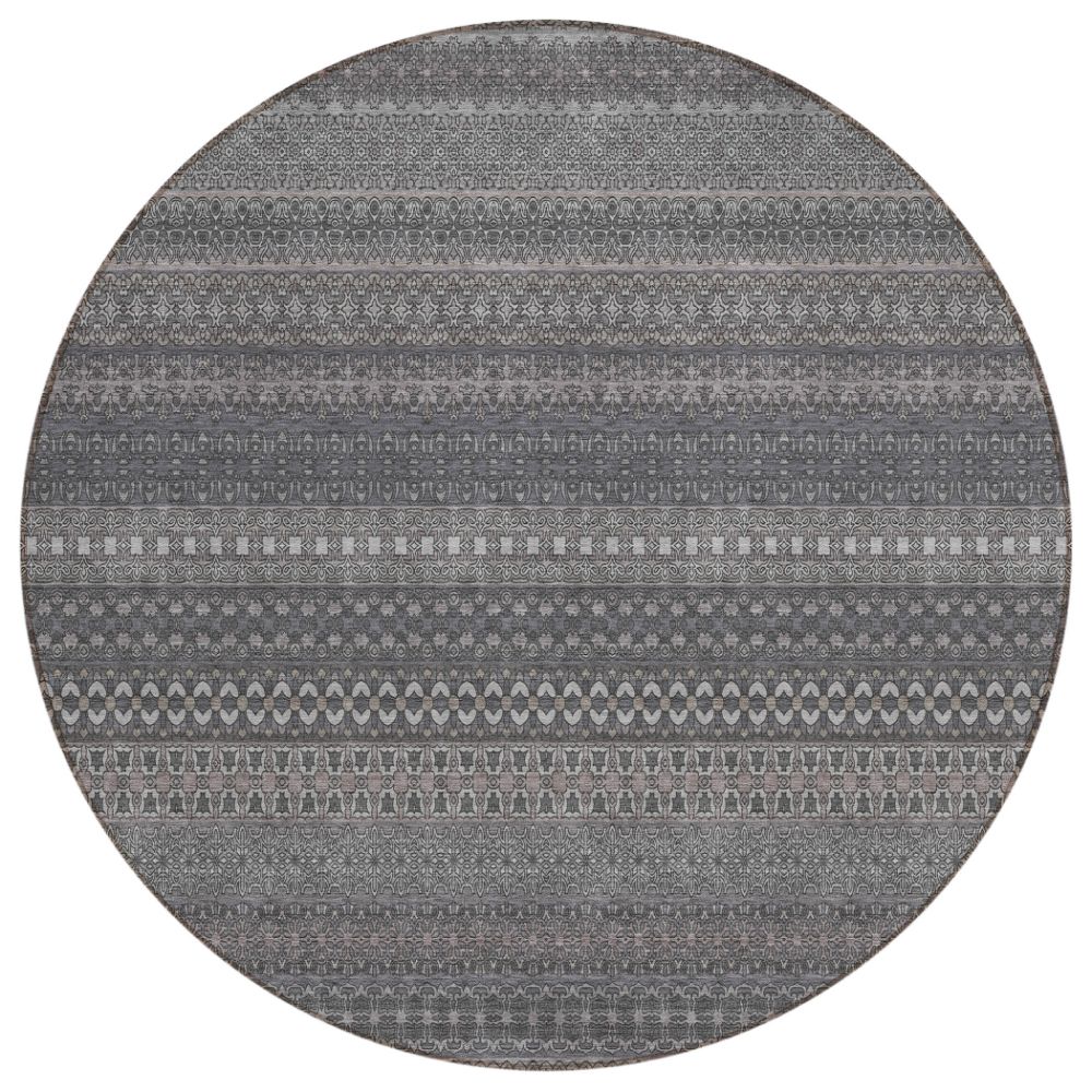 Dalyn Rugs ACN527 Machine Washable Indoor/Outdoor Chantille ACN527 Gray 8