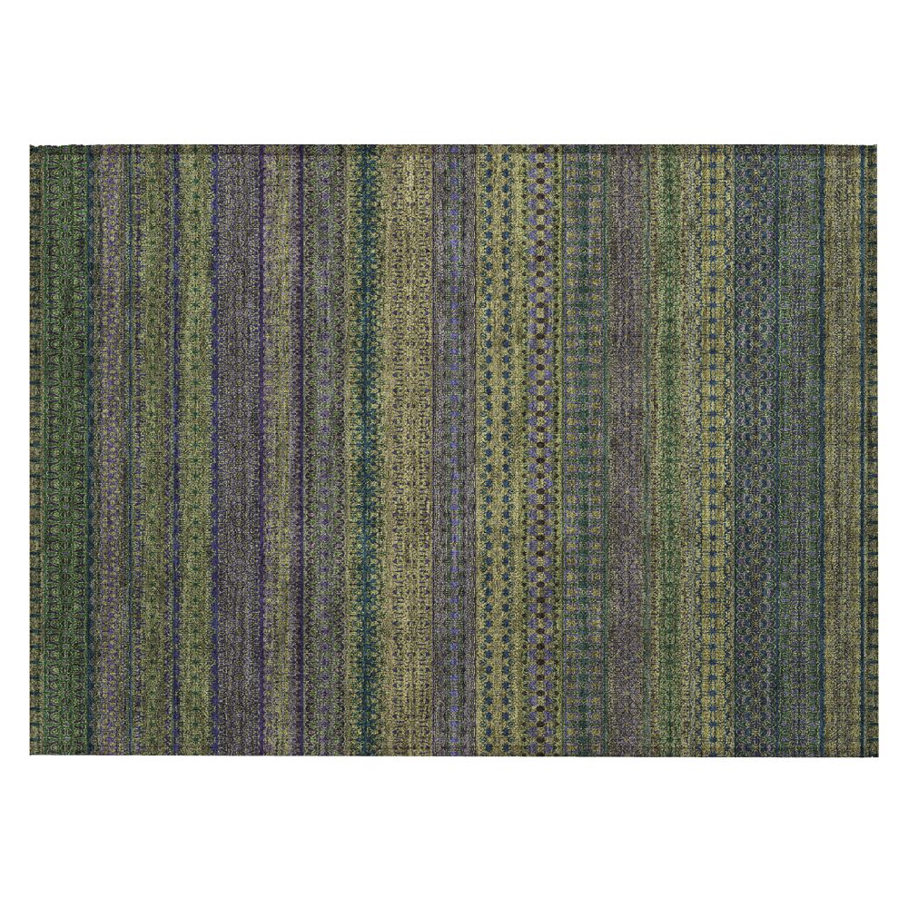 Dalyn Rugs ACN527 Machine Washable Indoor/Outdoor Chantille ACN527 Green 1