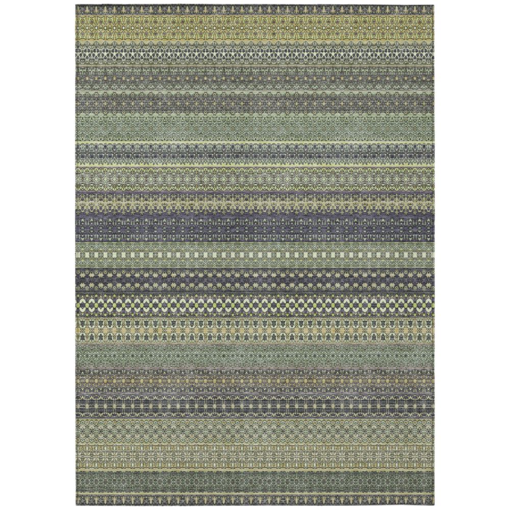 Dalyn Rugs ACN527 Machine Washable Indoor/Outdoor Chantille ACN527 Green 10