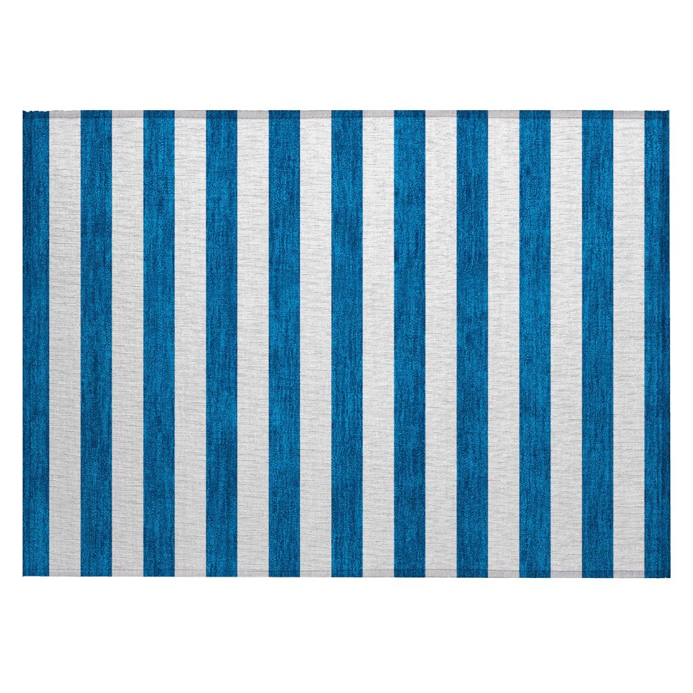 Dalyn Rugs ACN528 Machine Washable Indoor/Outdoor Chantille ACN528 Blue 1