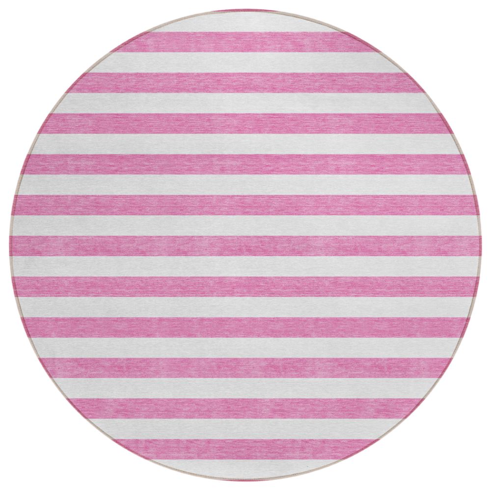 Dalyn Rugs ACN528 Machine Washable Indoor/Outdoor Chantille ACN528 Pink 8