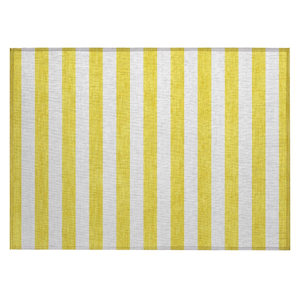 Dalyn Rugs ACN528 Machine Washable Indoor/Outdoor Chantille ACN528 Gold 1