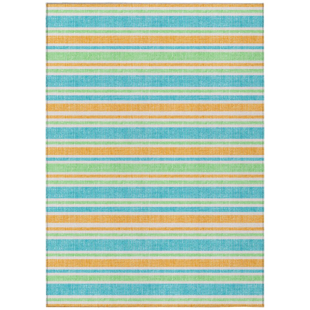 Dalyn Rugs ACN531 Machine Washable Indoor/Outdoor Chantille ACN531 Teal 10