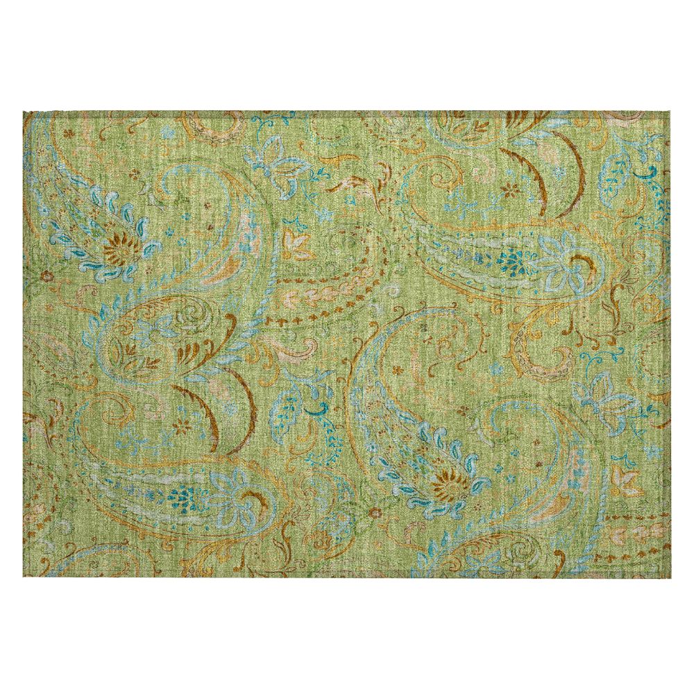 Dalyn Rugs ACN533 Machine Washable Indoor/Outdoor Chantille ACN533 Green 1