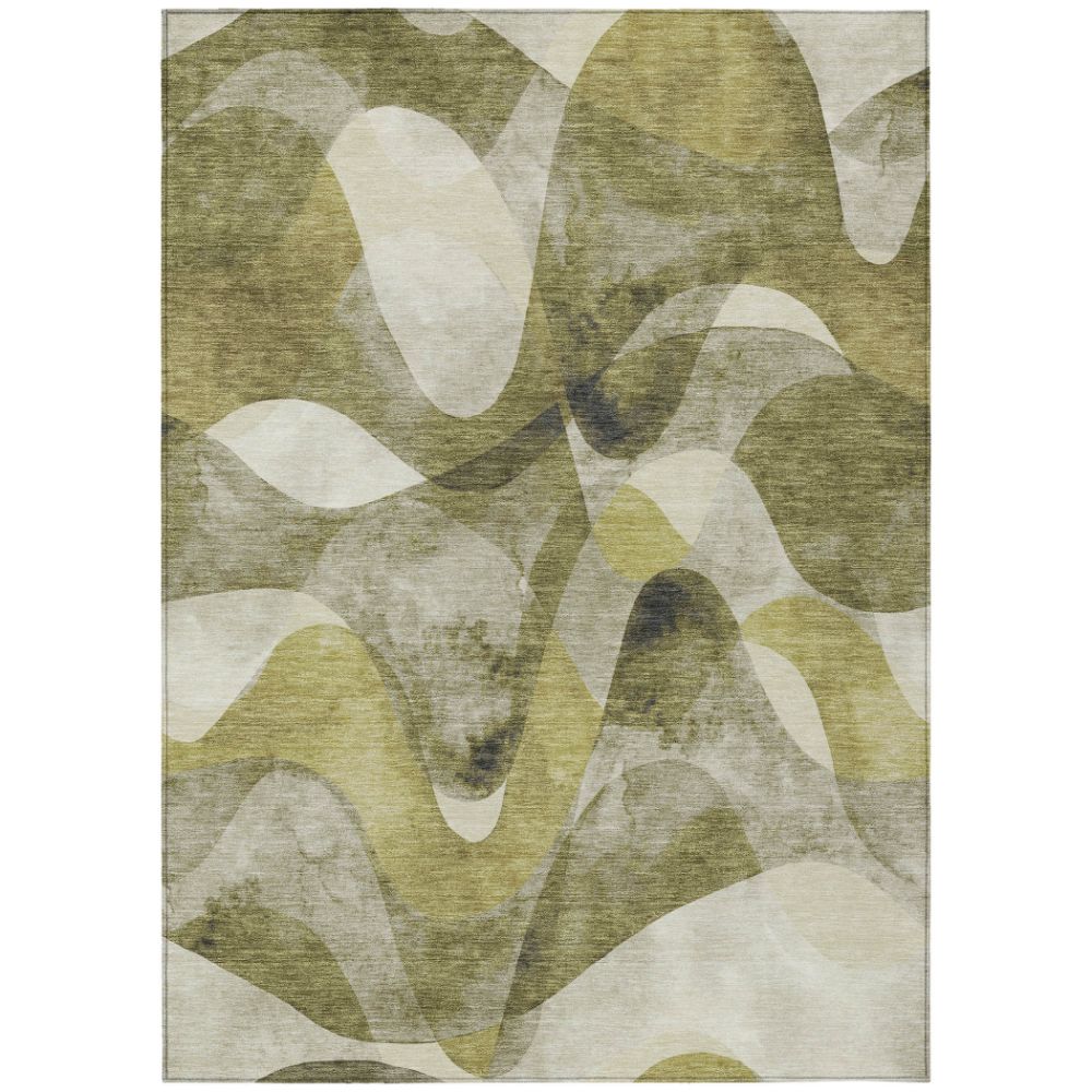 Dalyn Rugs ACN536 Machine Washable Indoor/Outdoor Chantille ACN536 Green 10
