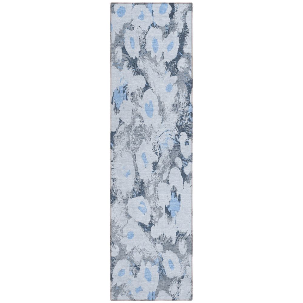 Dalyn Rugs ACN538 Machine Washable Indoor/Outdoor Chantille ACN538 Blue 2