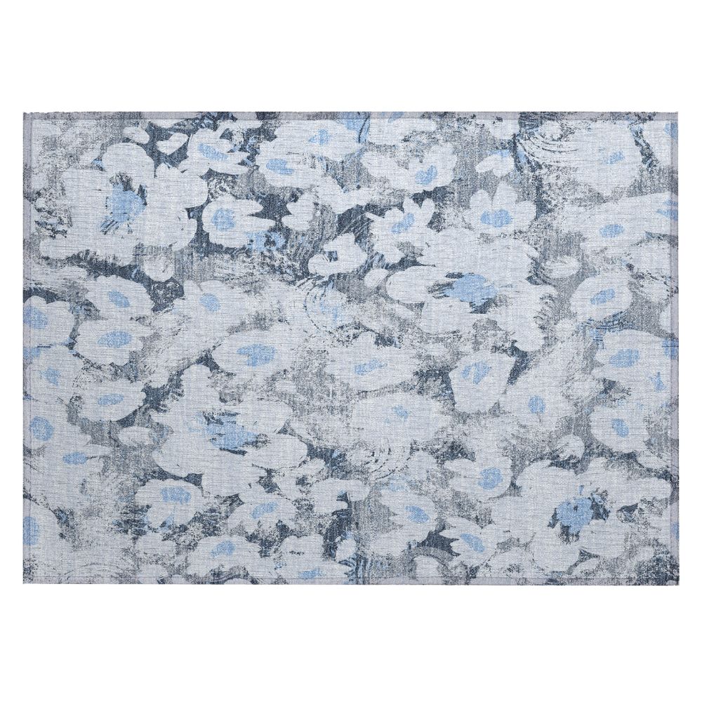 Dalyn Rugs ACN538 Machine Washable Indoor/Outdoor Chantille ACN538 Blue 1