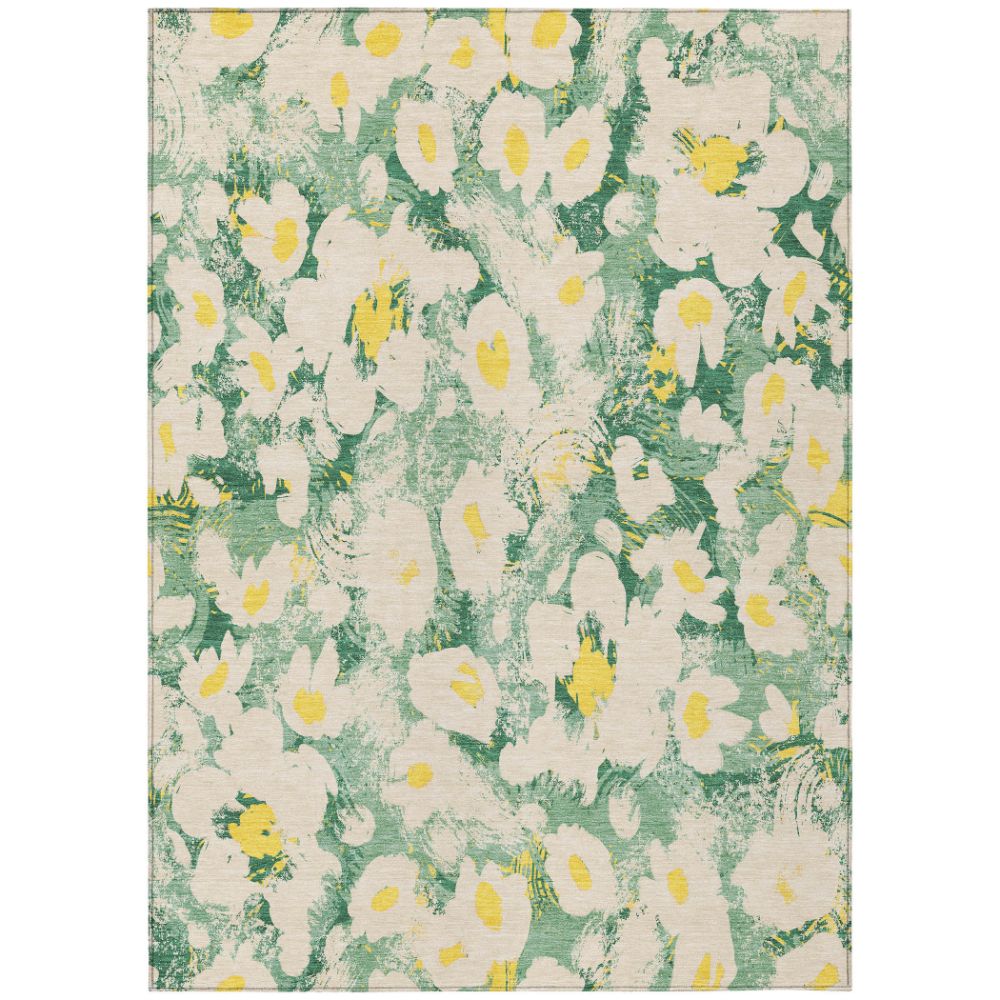 Dalyn Rugs ACN538 Machine Washable Indoor/Outdoor Chantille ACN538 Green 5