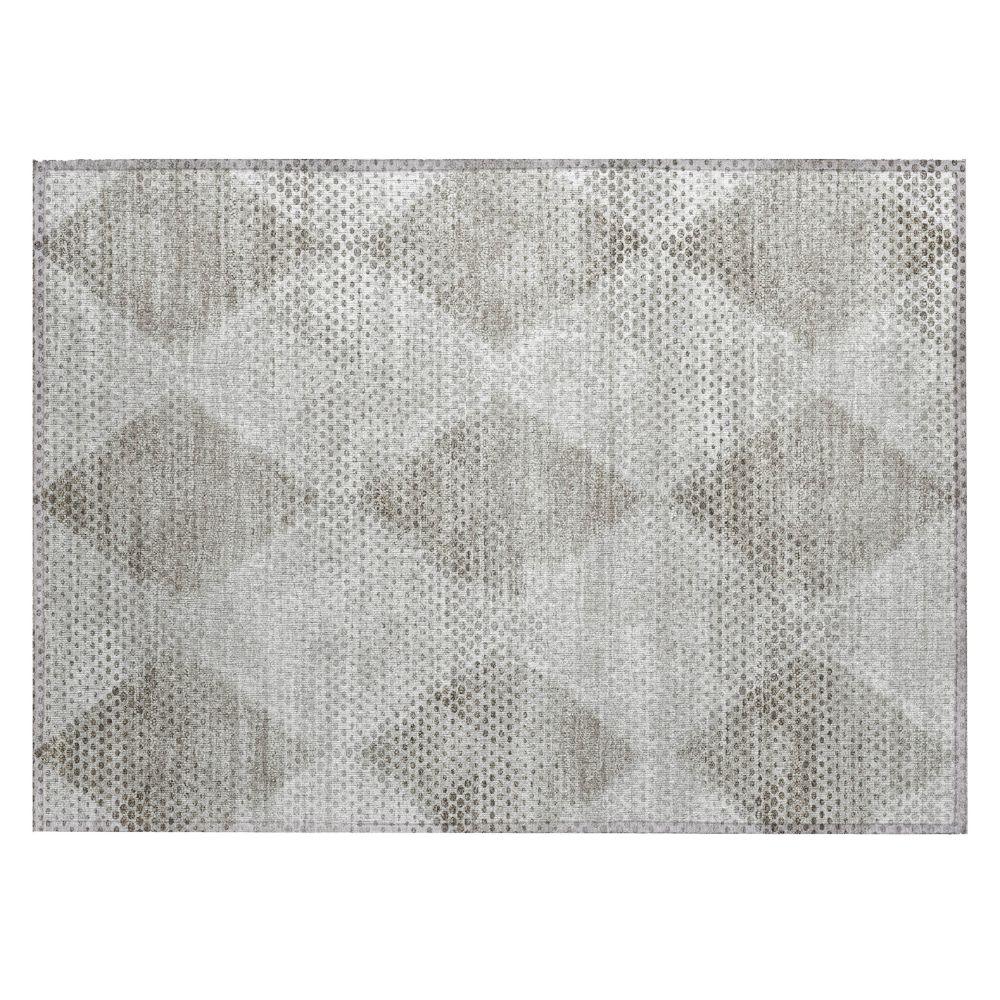 Dalyn Rugs ACN539 Machine Washable Indoor/Outdoor Chantille ACN539 Gray 1