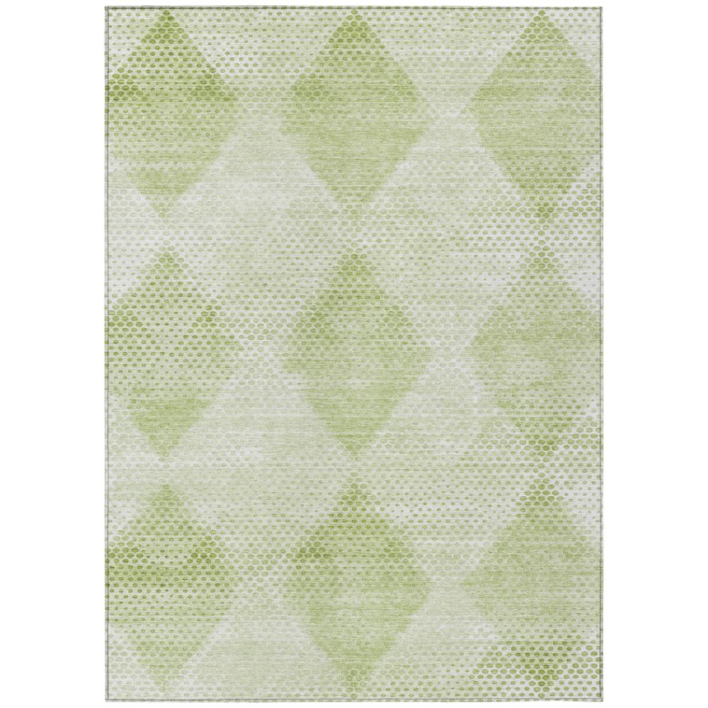 Dalyn Rugs ACN539 Machine Washable Indoor/Outdoor Chantille ACN539 Green 10