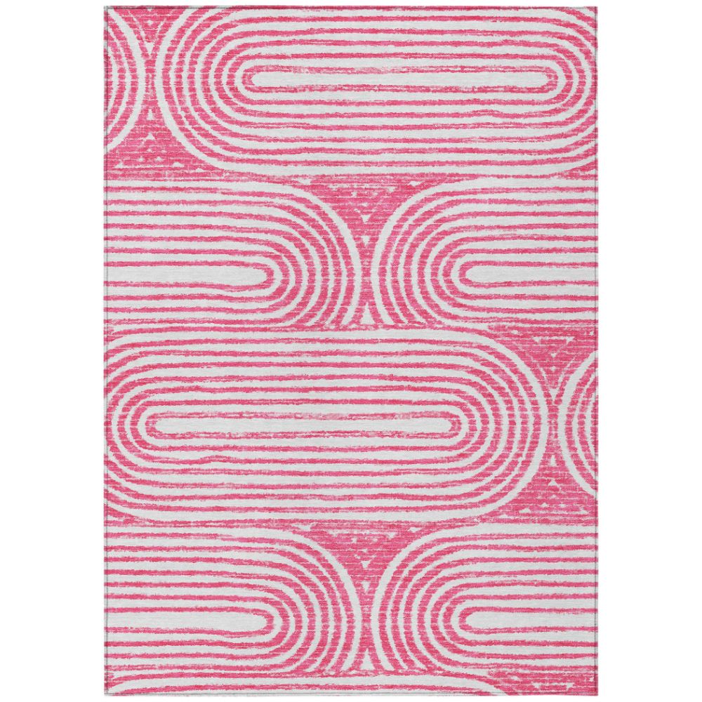 Dalyn Rugs ACN540 Machine Washable Indoor/Outdoor Chantille ACN540 Pink 10