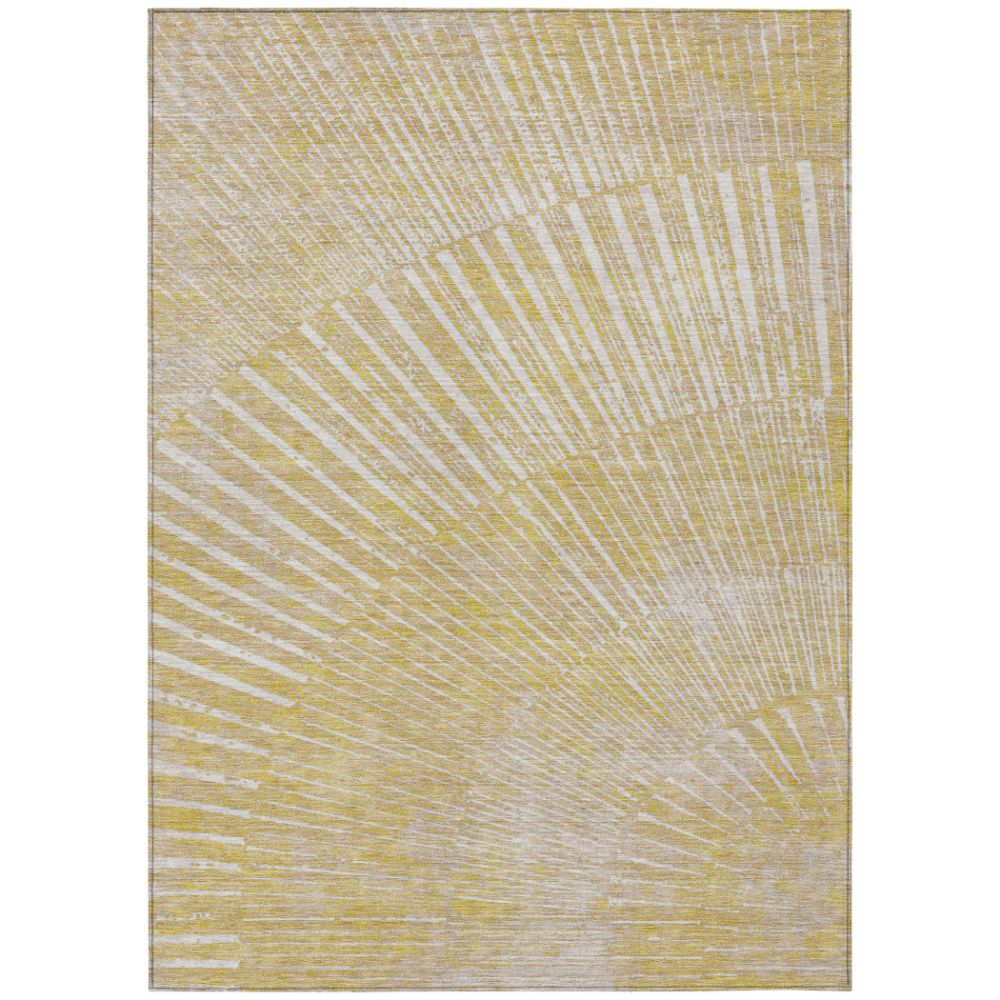 Dalyn Rugs ACN542 Machine Washable Indoor/Outdoor Chantille ACN542 Gold 3