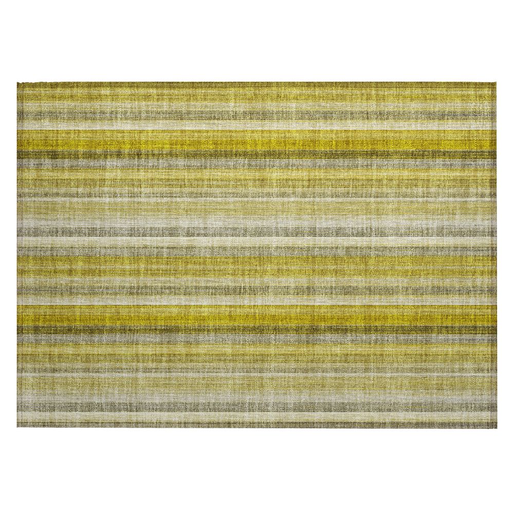 Dalyn Rugs ACN543 Machine Washable Indoor/Outdoor Chantille ACN543 Gold 1