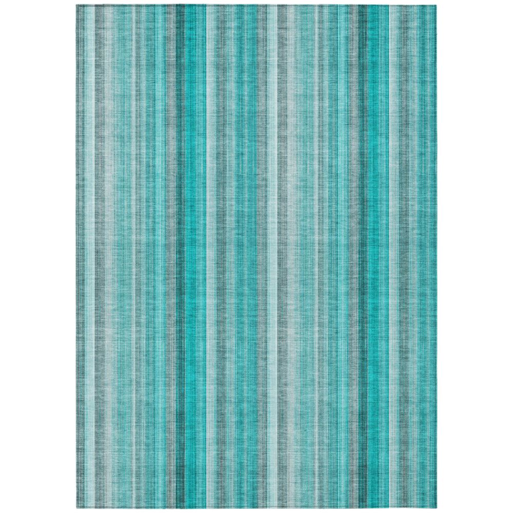 Dalyn Rugs ACN543 Machine Washable Indoor/Outdoor Chantille ACN543 Teal 10