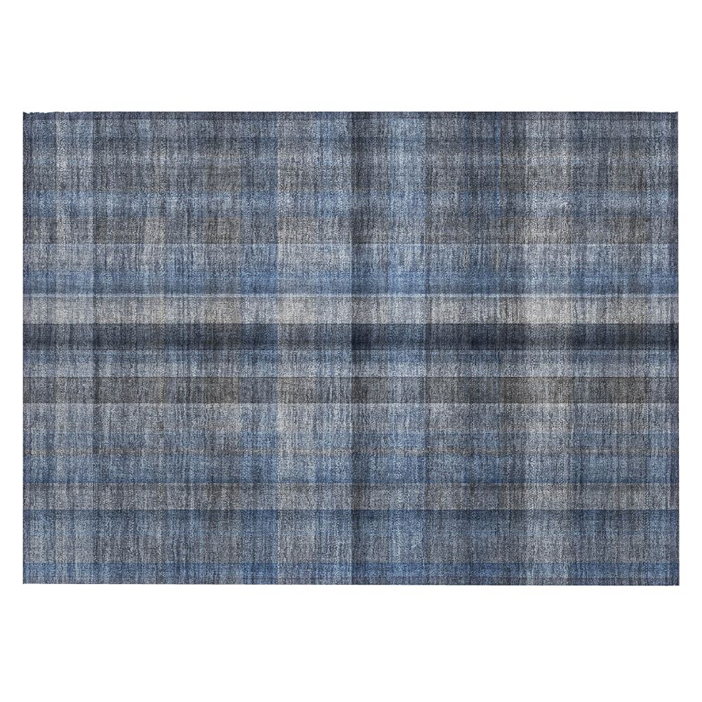 Dalyn Rugs ACN548 Machine Washable Indoor/Outdoor Chantille ACN548 Blue 1