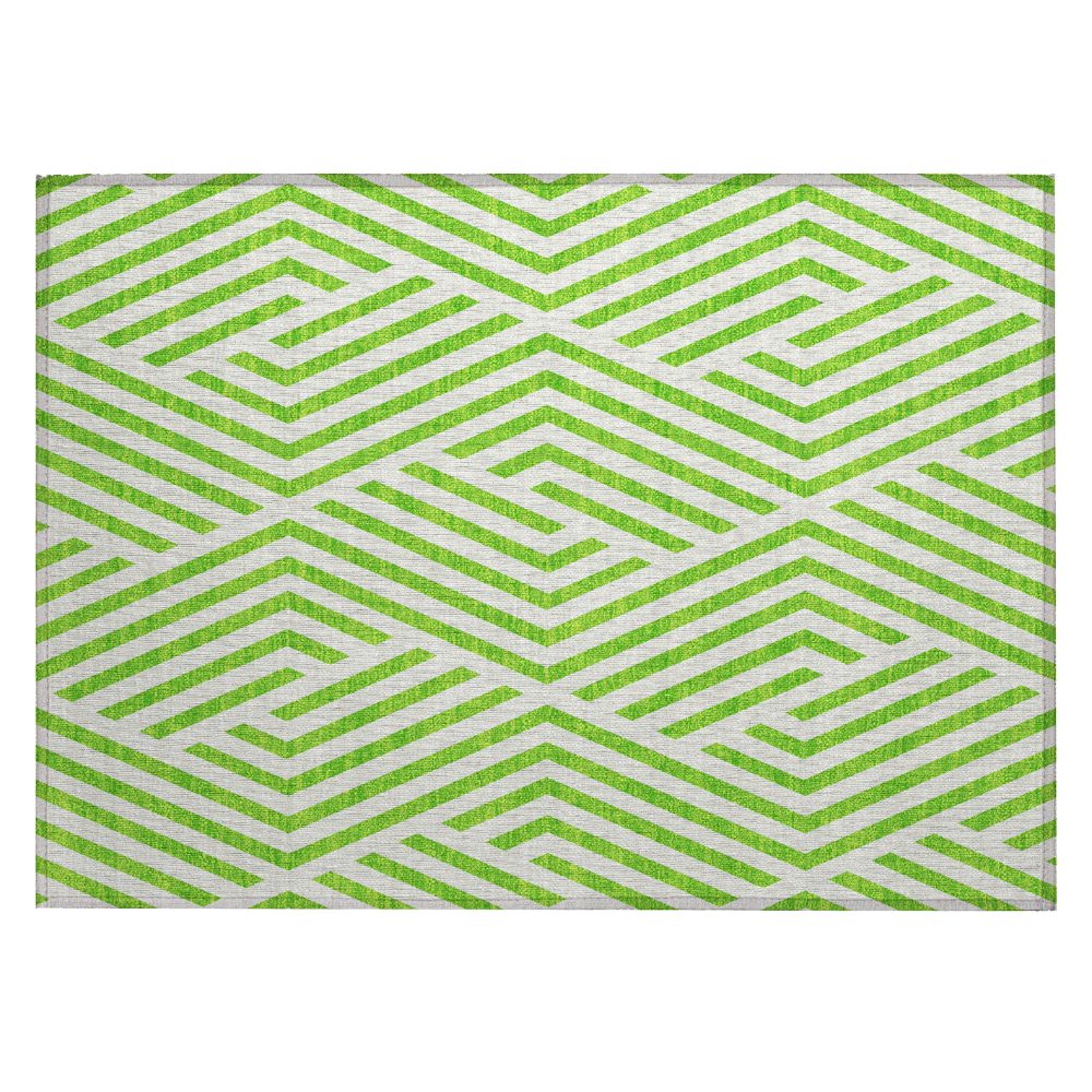 Dalyn Rugs ACN550 Machine Washable Indoor/Outdoor Chantille ACN550 Green 1