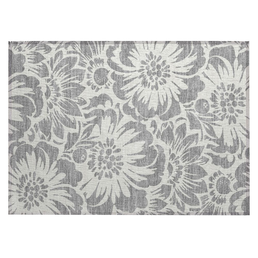 Dalyn Rugs ACN551 Machine Washable Indoor/Outdoor Chantille ACN551 Gray 1