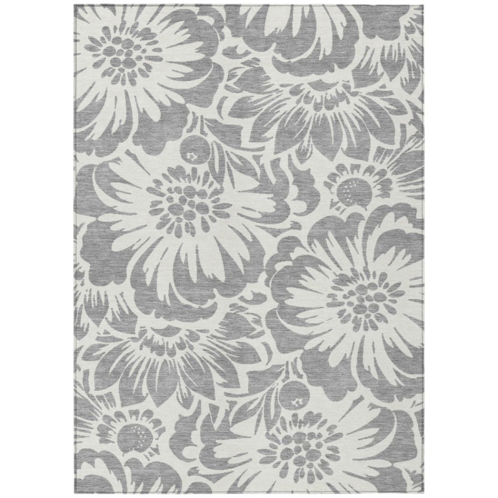 Dalyn Rugs ACN551 Machine Washable Indoor/Outdoor Chantille ACN551 Gray 10