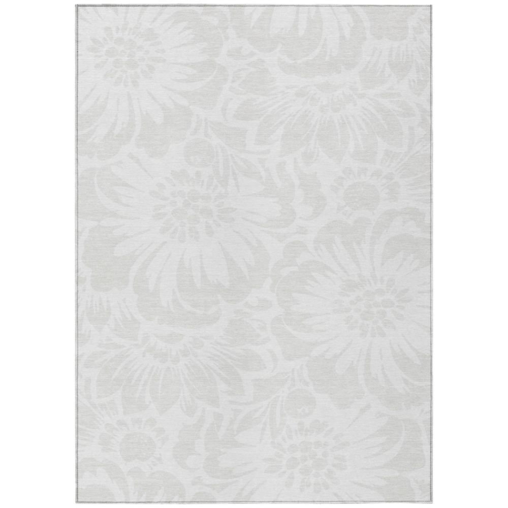 Dalyn Rugs ACN551 Machine Washable Indoor/Outdoor Chantille ACN551 Ivory 5