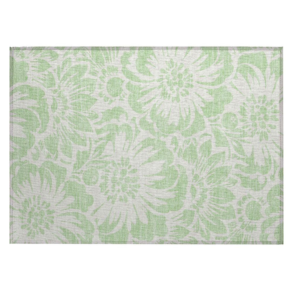 Dalyn Rugs ACN551 Machine Washable Indoor/Outdoor Chantille ACN551 Green 1