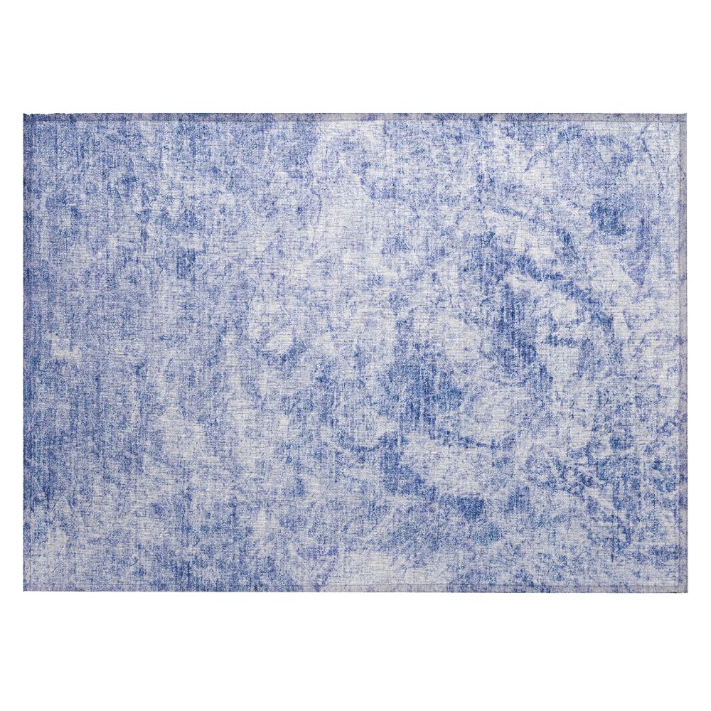 Dalyn Rugs ACN553 Machine Washable Indoor/Outdoor Chantille ACN553 Blue 1