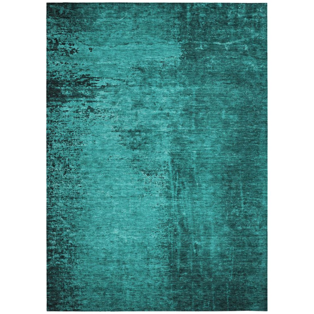 Dalyn Rugs ACN554 Machine Washable Indoor/Outdoor Chantille ACN554 Teal 10