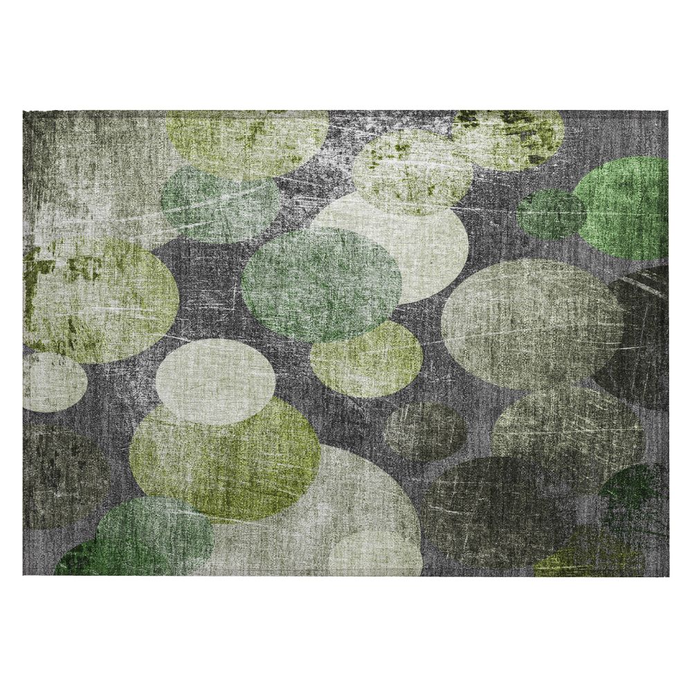Dalyn Rugs ACN556 Machine Washable Indoor/Outdoor Chantille ACN556 Green 1