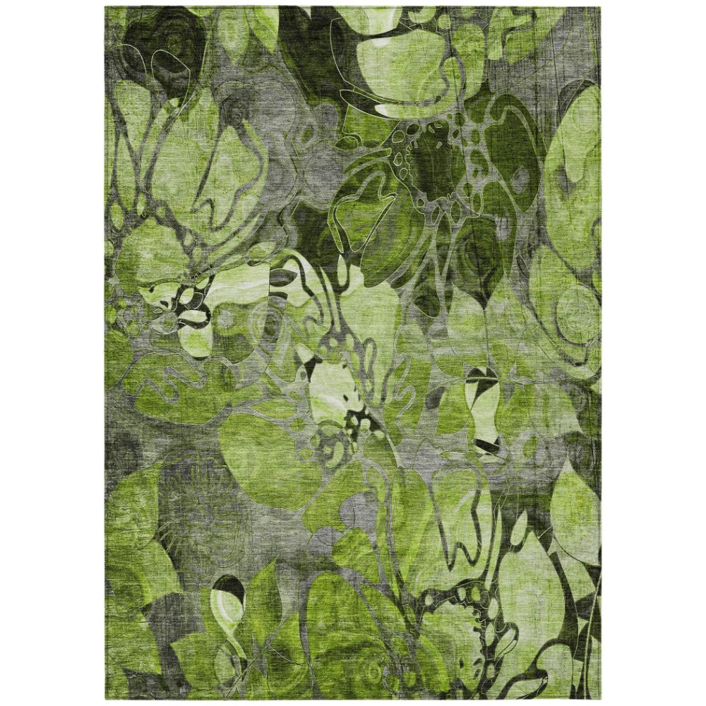 Dalyn Rugs ACN558 Machine Washable Indoor/Outdoor Chantille ACN558 Green 8