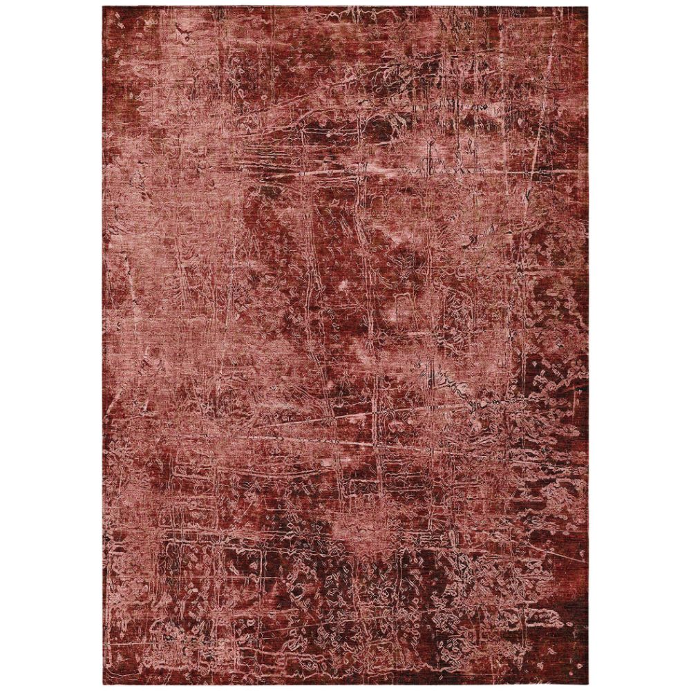 Dalyn Rugs ACN559 Machine Washable Indoor/Outdoor Chantille ACN559 Red 10