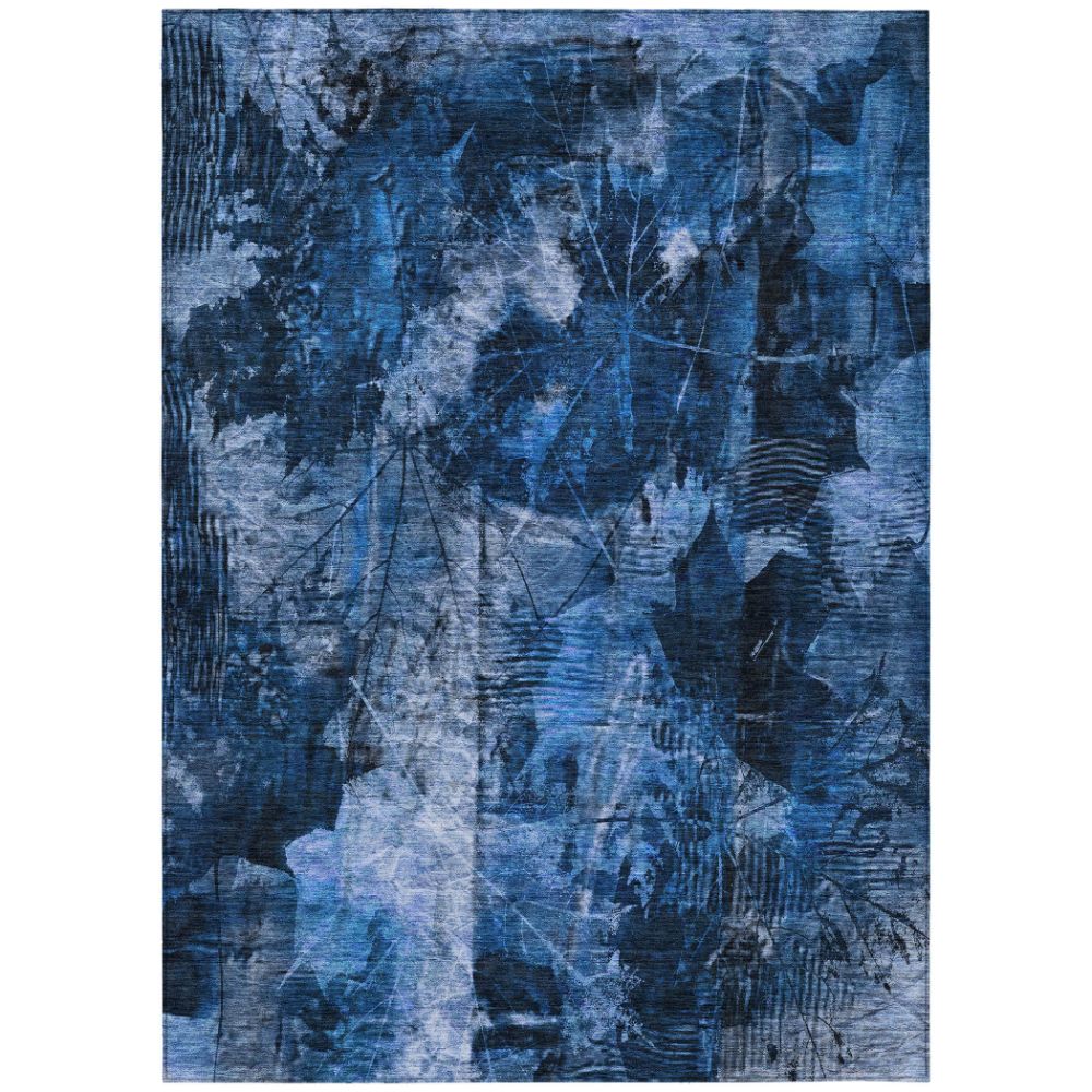Dalyn Rugs ACN560 Machine Washable Indoor/Outdoor Chantille ACN560 Blue 8