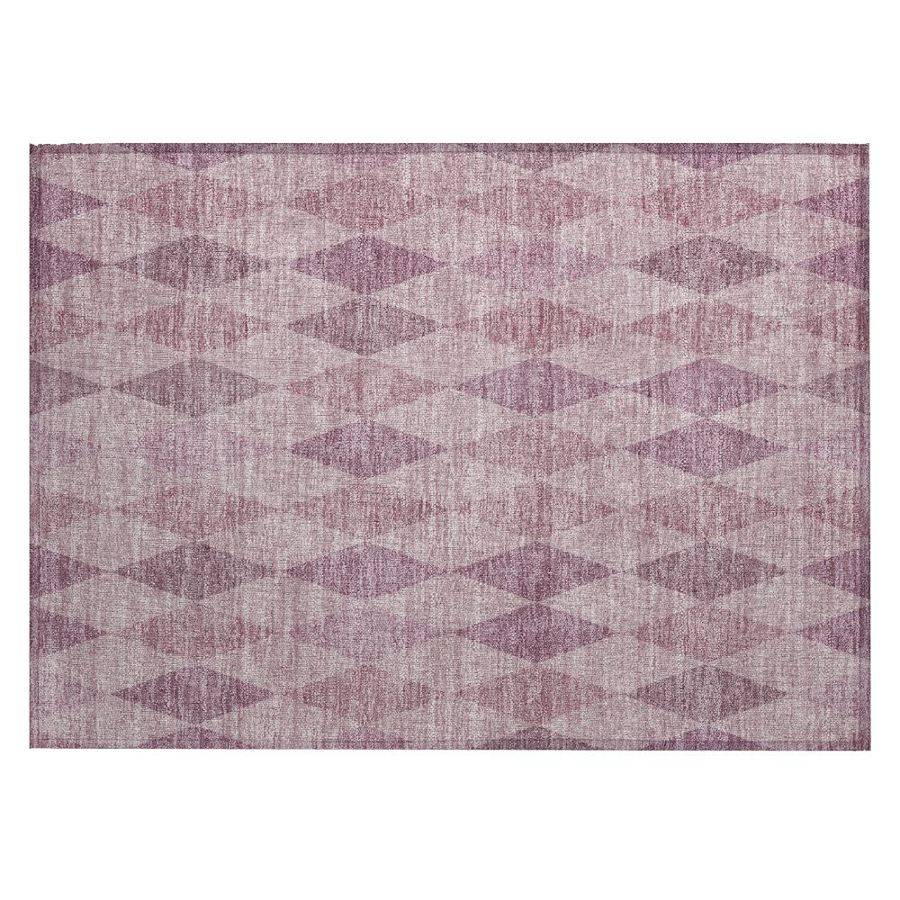 Dalyn Rugs ACN561 Machine Washable Indoor/Outdoor Chantille ACN561 Pink 1