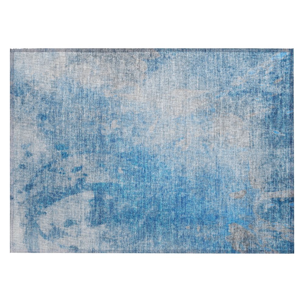Dalyn Rugs ACN562 Machine Washable Indoor/Outdoor Chantille ACN562 Blue 1