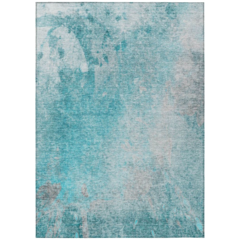 Dalyn Rugs ACN562 Machine Washable Indoor/Outdoor Chantille ACN562 Teal 10