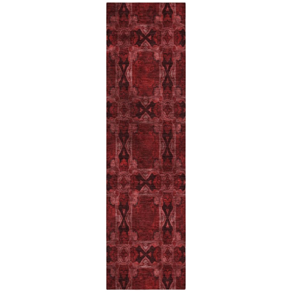 Dalyn Rugs ACN564 Machine Washable Indoor/Outdoor Chantille ACN564 Red 2