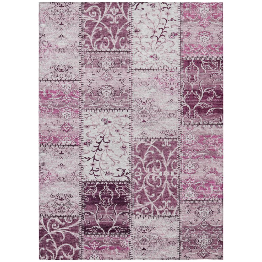 Dalyn Rugs ACN566 Machine Washable Indoor/Outdoor Chantille ACN566 Red 10