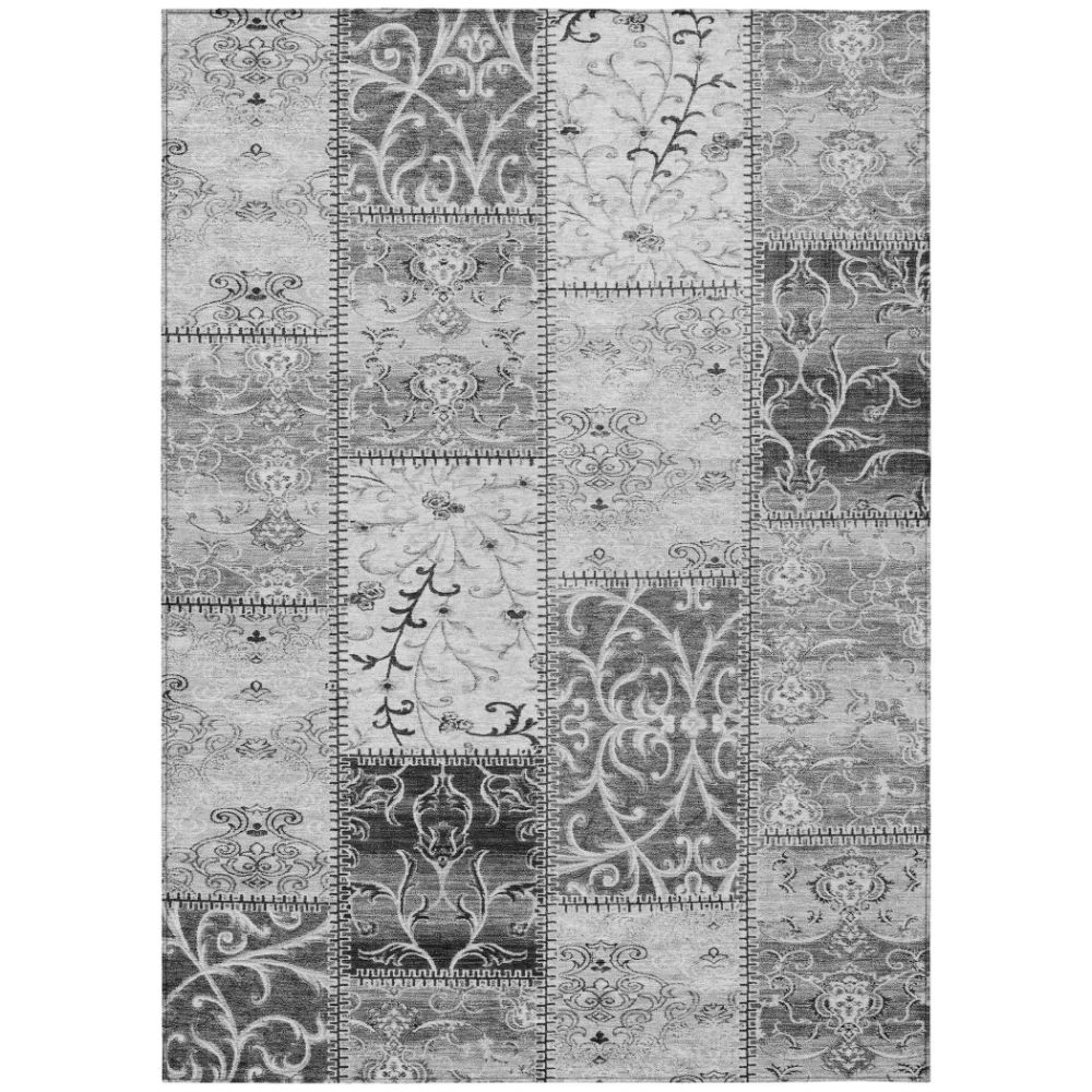 Dalyn Rugs ACN566 Machine Washable Indoor/Outdoor Chantille ACN566 Gray 8